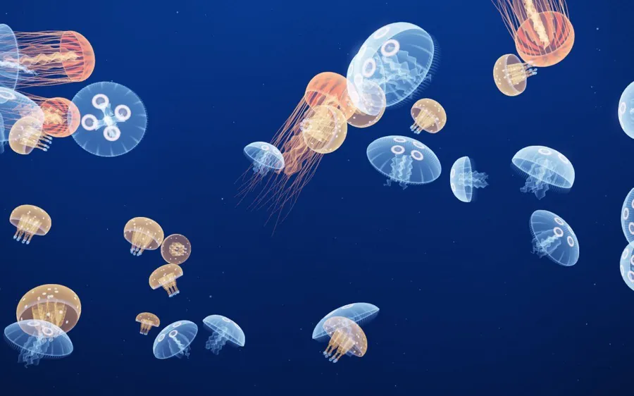 The jellyfish tank